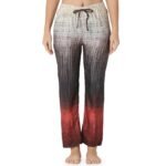 Rayon Satin Night Suit Regular-Maroon - Image 7