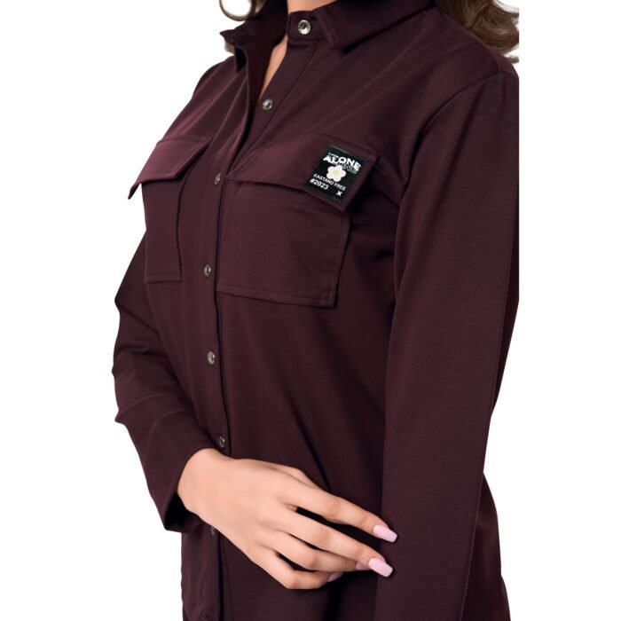 Blissful Maroon Co-ord Set - Image 4