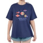 Cosmic Blue Planet Tee - Image 5