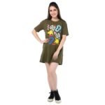 Olive Glow Chic Dress