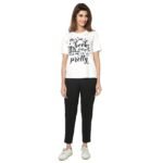 Cotton Bookworm Beauty Co-ord Set White