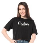 Positive Aura Black Tee