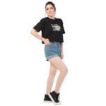 Black Joy Stitch Tee - Image 5