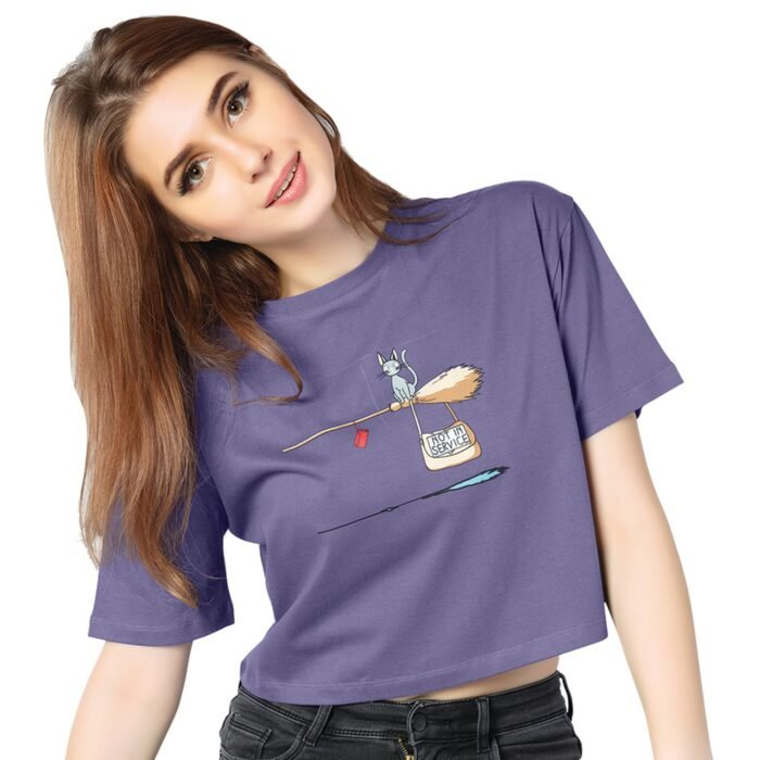 Edgy Lavender Rebel Tee - Image 6