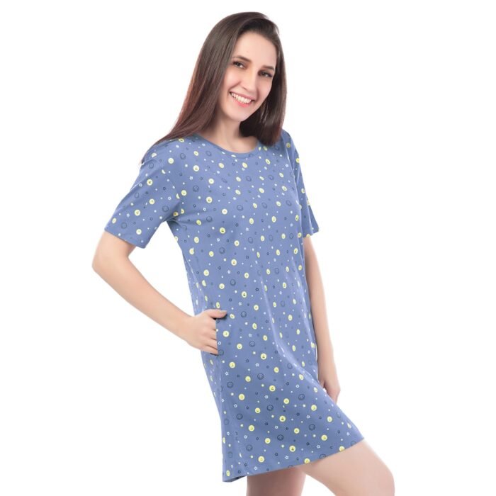 Smiley Blue Vibes Dress - Image 5