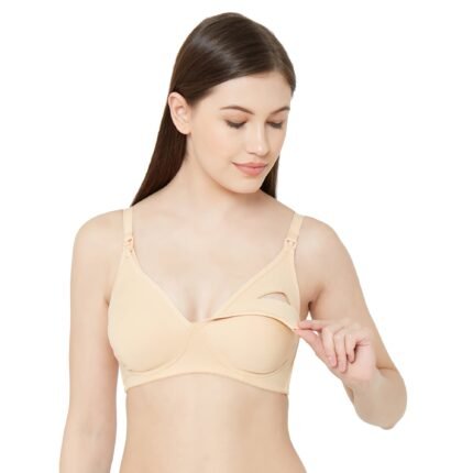 Cotton Plain Bra Stefi