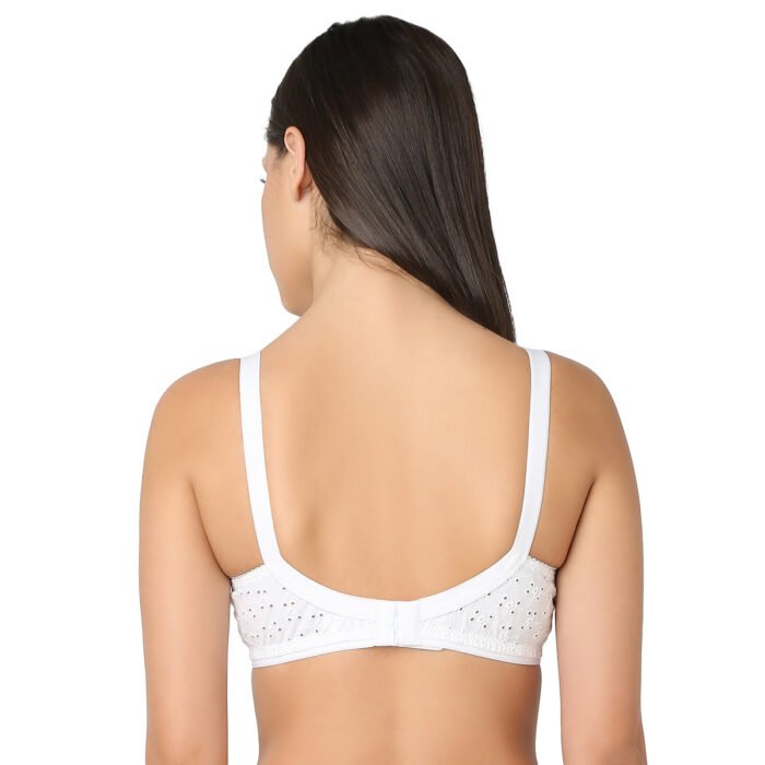 PRIYANKA-Cotton Non Padded Wire Free Full Coverage Bra - Image 2