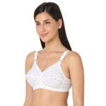PRIYANKA-Cotton Non Padded Wire Free Full Coverage Bra - Image 3