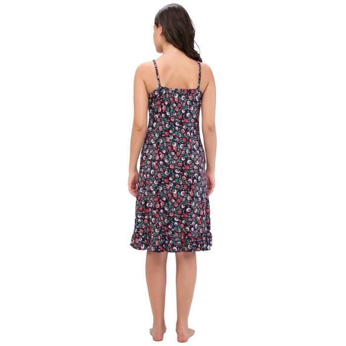 Short Nighty Navy Blue - Image 4