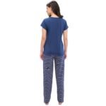 T-Shirt Pyjama Set Blue - Image 4