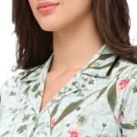 Shirt Pyjama Set Green - Image 5