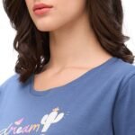 T-Shirt Pyjama Set Blue - Image 5