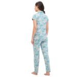 Shirt Pyjama Set Green - Image 4
