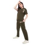 Olive Bloom Co-ord Set