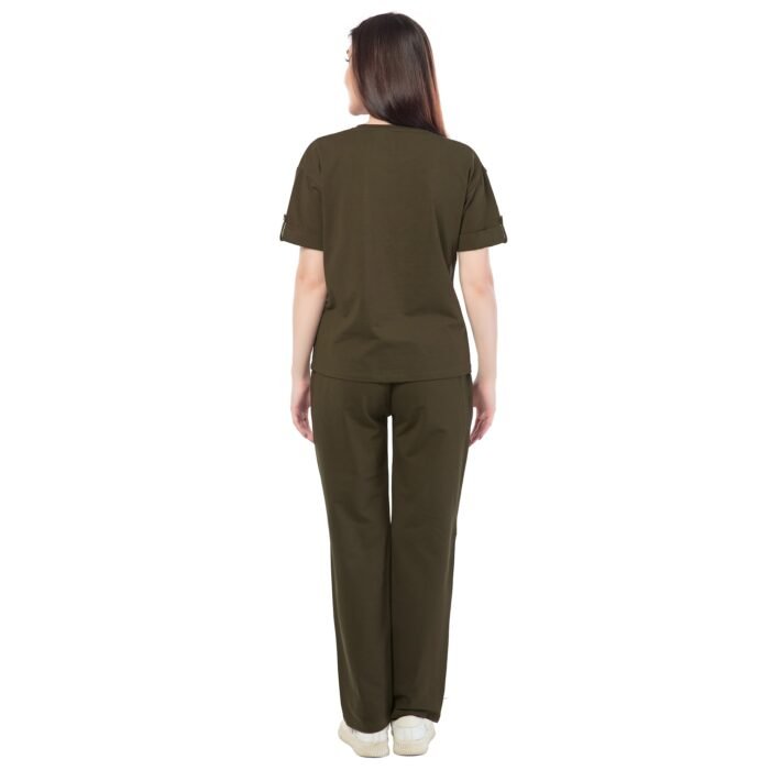 Olive Bloom Co-ord Set - Image 3