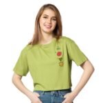 Playful Green Giggle Tee
