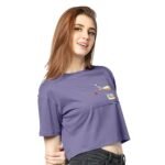 Edgy Lavender Rebel Tee - Image 3