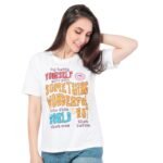 Cotton Be Wonderful Oversized T-Shirt White