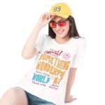 Cotton Be Wonderful Oversized T-Shirt White - Image 5