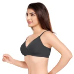 Cotton Padded Wire Free T-Shirt Bra - Image 2