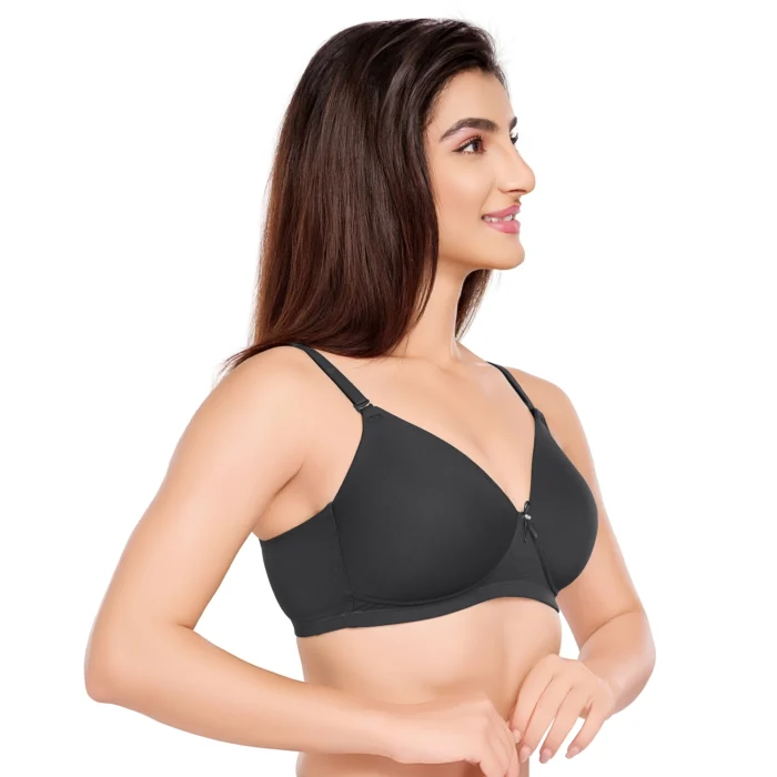 Cotton Padded Wire Free T-Shirt Bra - Image 6